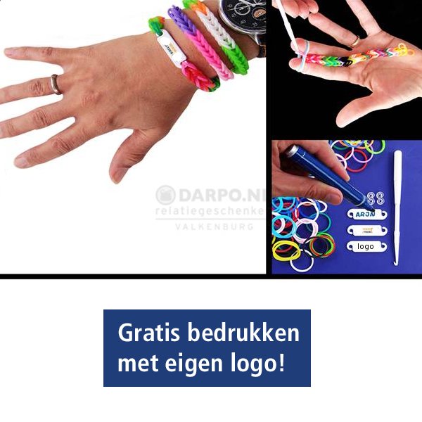 Bedrukt Loom armband