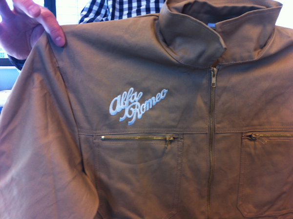 Overall, logo, bedrukken, borduren