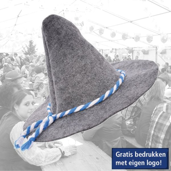 Bedrukken, hoed, oktoberfeest, Tiroolse hoeden.