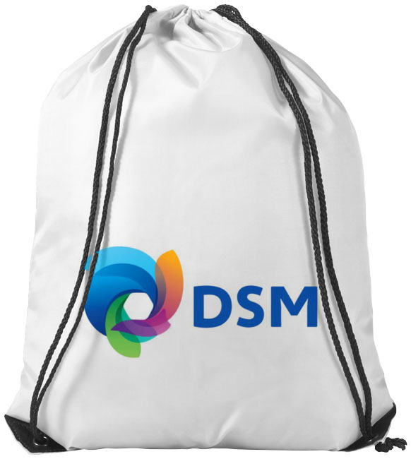 Nylon rugzakjes, full color logo.