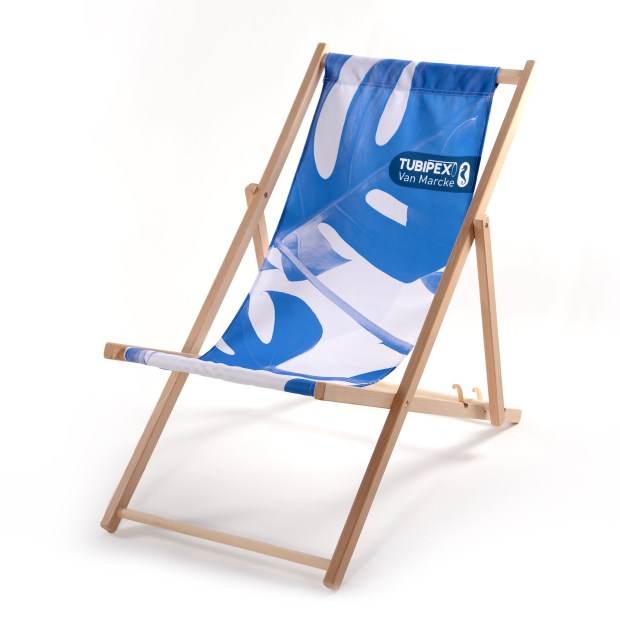 strandstoelen, bedrukken, logo,